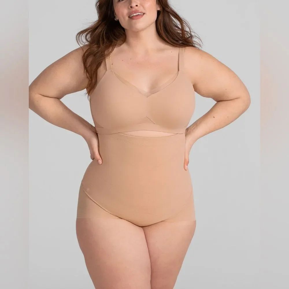 Honeylove NWT SuperPower Brief in Sand Size 1X